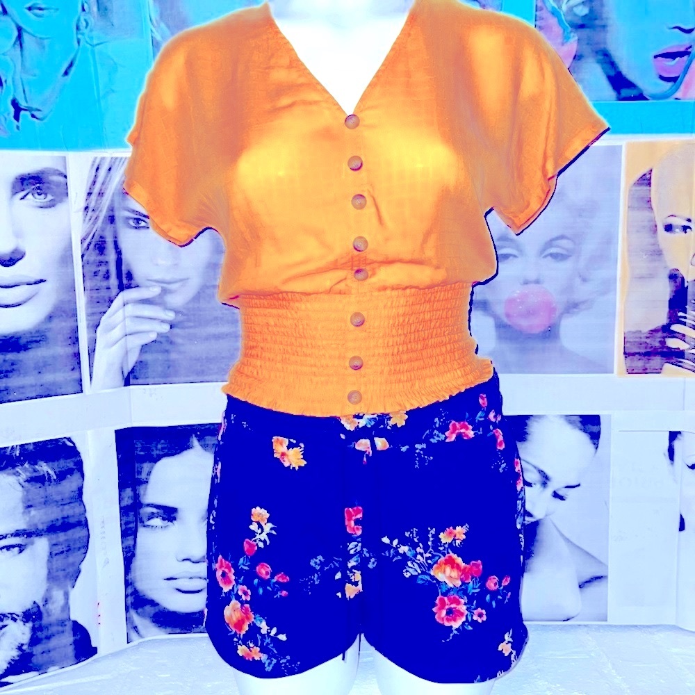 2 for $20 piece outfit shorts size XS top size XS